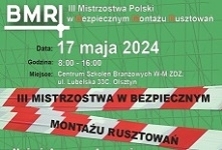 III Mistrzostwa Polski w Bezpiecznym Montażu Rusztowań